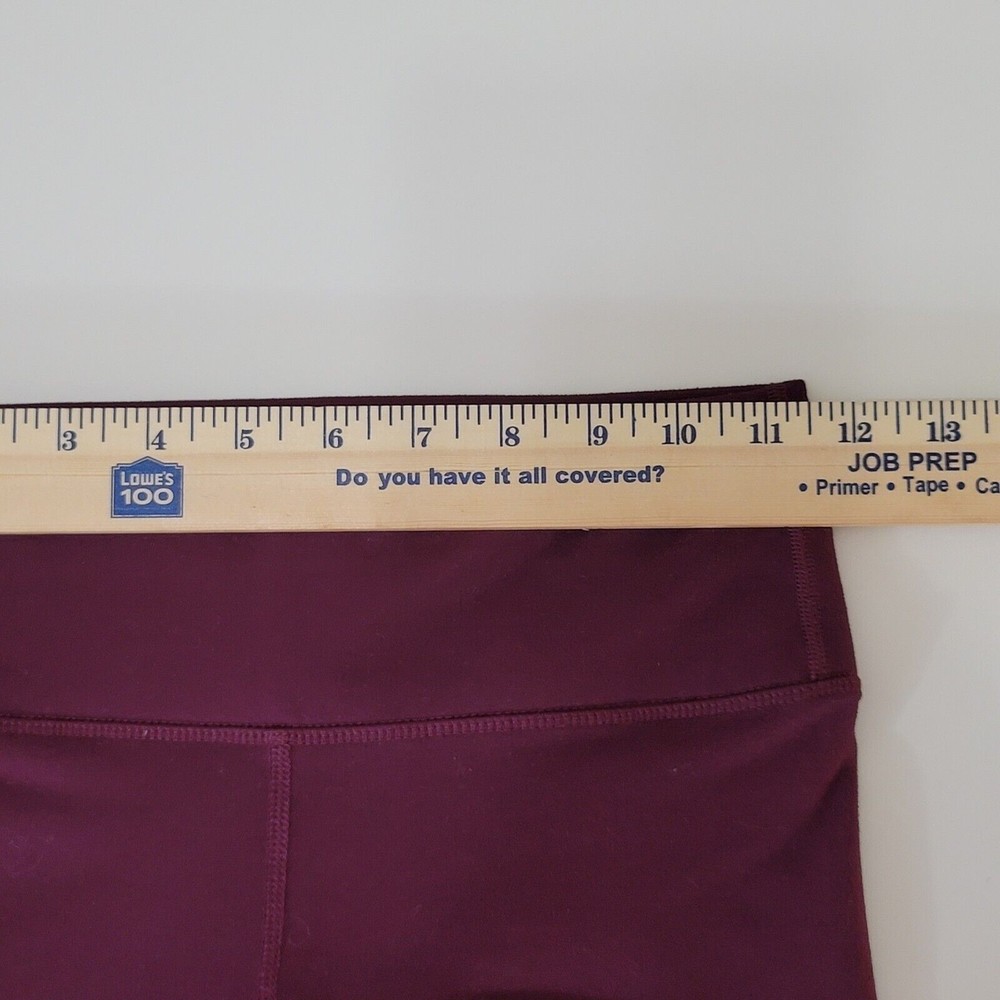 Fabletics Define Powerhold Leggings Size Xs Maroo… - image 3